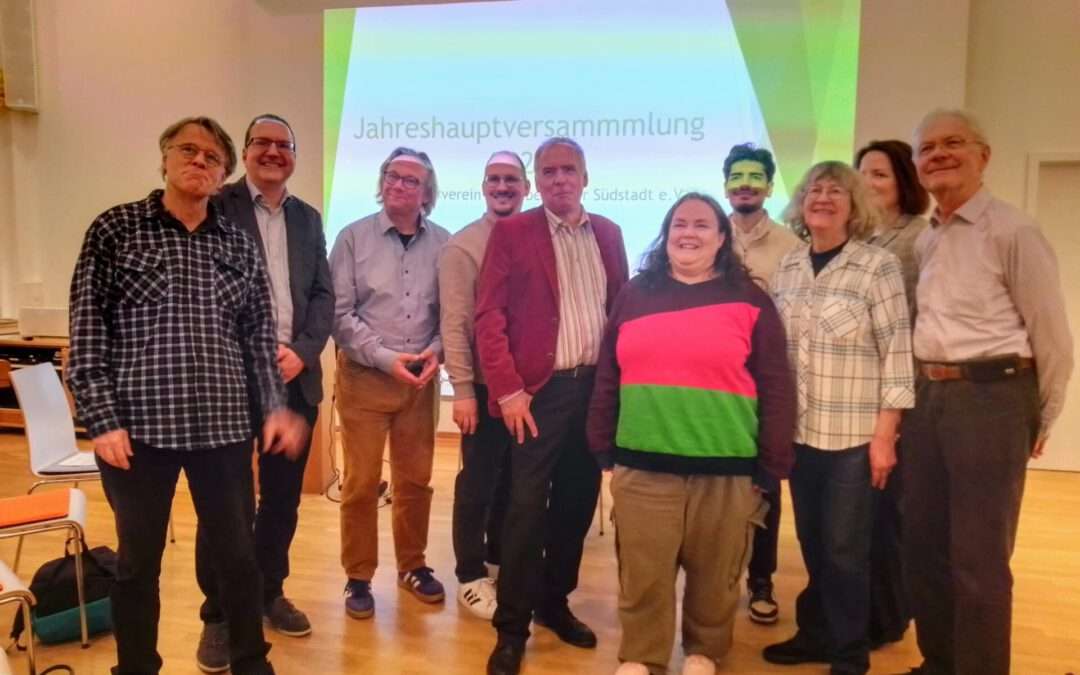 Jahreshauptversammlung am 23. März 2026 in den Räumen der Uni-Kirche am Grifflenberg